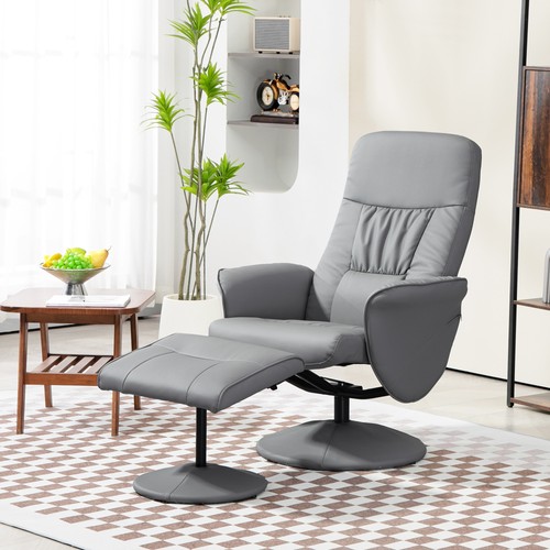 Homcom relaxsessel mit hocker - homcom,