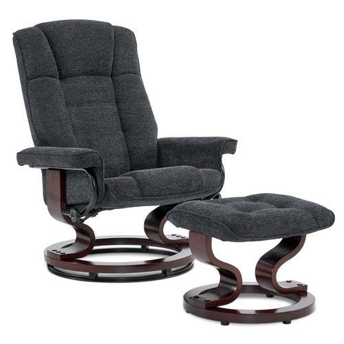 Mcombo relaxsessel mit hocker - mcombo,