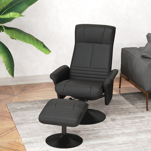 Homcom relaxsessel mit hocker - homcom,