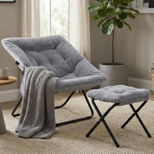 Klappbar relaxsessel mit - klappbar,
