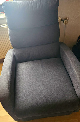 Verstellbarer relaxsessel mit - verstellbarer,